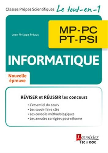 Informatique 2e année MP, PC, PT, PSI