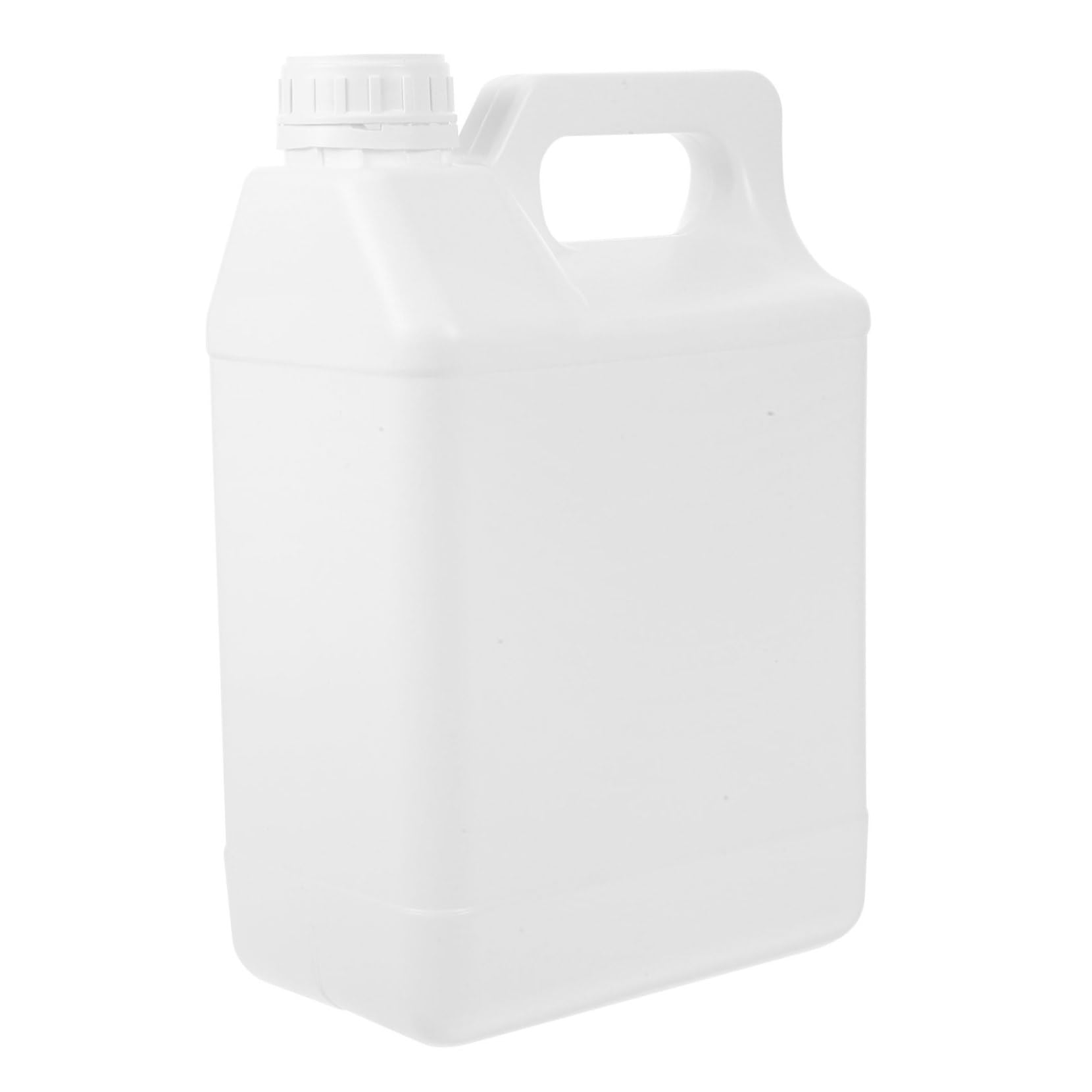 MAGICLULU 2 Stück Versiegeltes Lagerfass wieder auffüllbar flüssig Wasser Ölflasche leere Flaschen Reagenzflaschen Vorratsflaschen Chemikalienbehälter Aufbewahrungskrüge Kristallkleber Weiß
