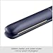 BaByliss Midnight Luxe Glätteisen - Titanium Ceramic Floating Plates für sanftes Gleiten, schnelles Aufheizen in 30 Sekunden, 3 Heizstufen bis zu 235°C, weltweit einsetzbar, 2516PE