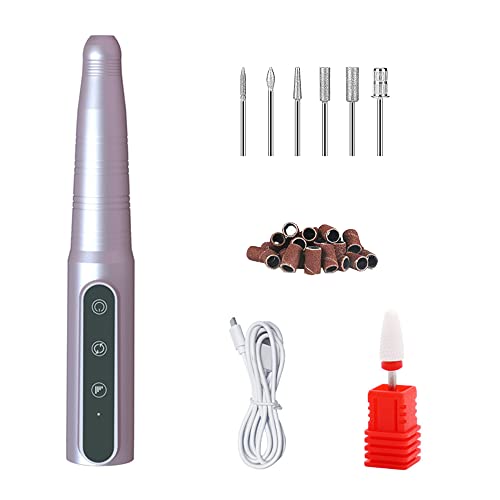 Polisseuse à ongles à vitesse réglable, kit de mini meuleuse électrique bricolage Outil rotatif multifonction avec 73 accessoires