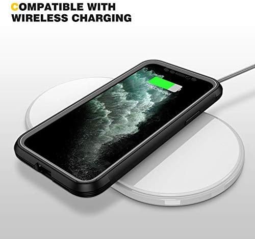 Miracase for iPhone 11 Pro Max 6.5Inch,Clear Full Body Heavy Duty Case with Screen Protector Shockproof Scratch Resistant Rugged Case Cover Compatible with Apple iPhone11 Pro Max