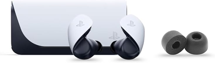 Comply Sony Pulse Explore Wireless Earbud Bundle with Earbuds and Assorted Replacement Tips (3 Pairs Large), Comfortable Secure Fit, Superior Noise Isolation