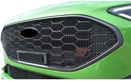 Zunsport Compatible with Ford Focus ST MK4.5 - Upper Grill - Black Finish (2022 -)