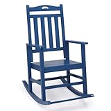 VINGLI Outdoor Rocking Chair with Footre...