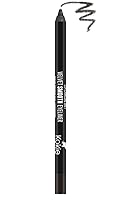 Vista 4 de Kokie Cosmetics Lápiz delineador de ojos impermeable de terciopelo suave, azul brillante, 0.042 onzas