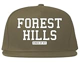 Kings Of NY Forest Hills Queens Mens Snapback Hat Grey