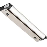 GETINLIGHT Swivel 2-Color Level LED Under Cabinet Lighting Fixture, Plugged-in Only, Dimmable, Ultra