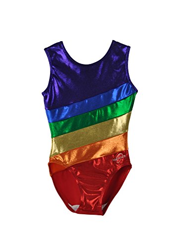 Obersee Mädchen O3gl007am Turnanzug, Regenbogen, Am Adult Medium Cover