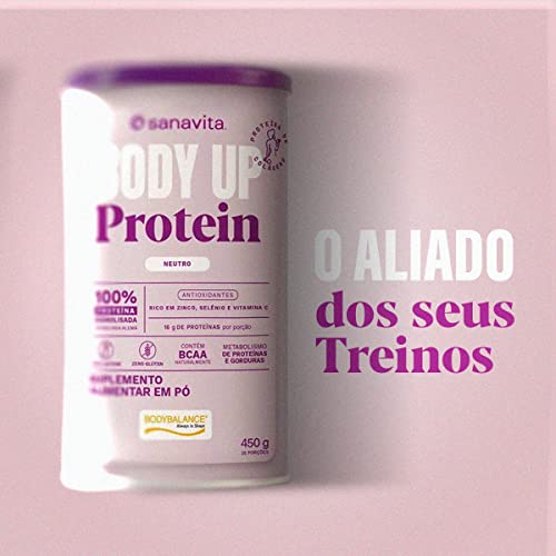 Sanavita Body Up Protein - Proteína Neutra - 450g