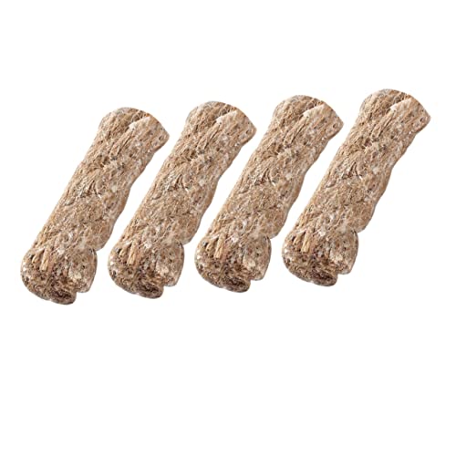 ARTSEWPLY 4pcs Portable Fire Lighter Ropes Emergency Fire Starter Ropes for Outdoor and BBQ Lightweight Weather Resistant for Quick Ignition