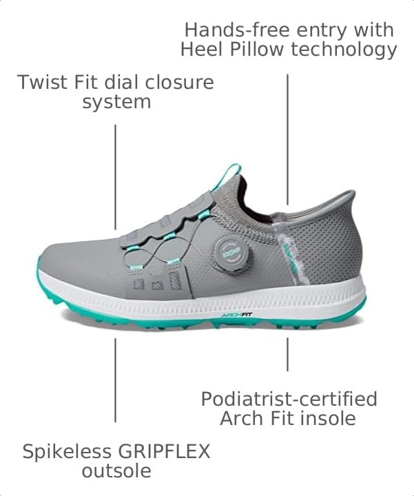 Image of Skechers Women's Go Golf Elite 5 Arch Fit Waterproof Slip in Golf Shoe
