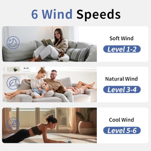 Image of LANMEL 72'' Ceiling Fan with Lights and Remote, Low Profile Modern Ceiling Fan Gold, 6 Speed, Reversible, 3000k-6000k LED, Quiet DC Motor for Indoor Outdoor Bedroom Living Room