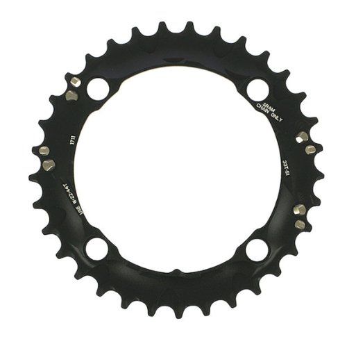 Plateau de pédalier VTT 39T Truvativ 120 mm BCD en aluminium noir