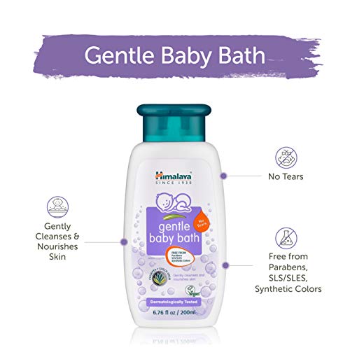Himalaya Gentle Baby Bath, Gentle, Non-Irritating Cleanser For Nourishing Your Baby’s Skin, 13.53 Oz #TOP5