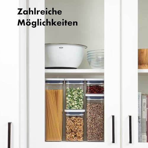 OXO Good Grips POP-Behälter – luftdichte, stapelbare Aufbewahrungsbox mit Deckel für Lebensmittel – 5,7 l für Tierfutter und mehr