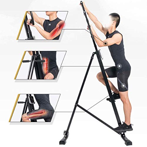 Image of Stepper Vertical Climber, Climbing Machine Home Gyms Fitness Equipment - Pedal Machine Adjustable Height Anti-Slip Desi