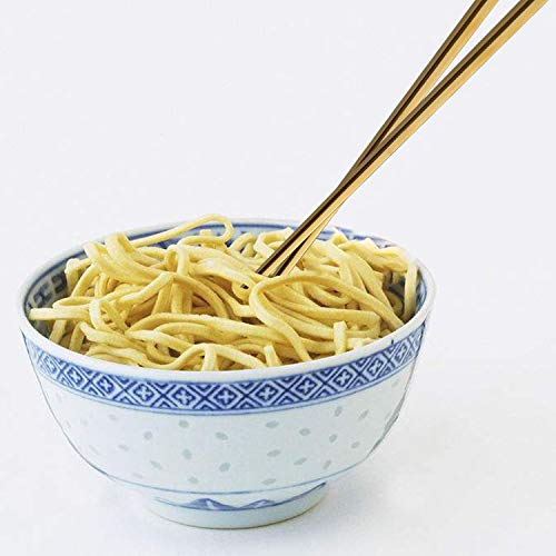 Stainless Steel Flatware Set Reusable Cutlery Set Travel Utensils Set With Straws For Camping Office Or School Lunch,Dishwasher Safe (Gold) #TOP3