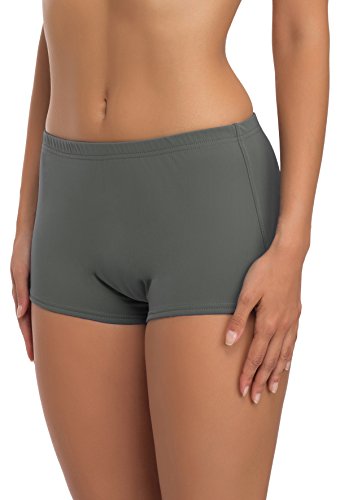 Merry Style Damen Badeshorts Bikinihose Modell L23L1 (Grau (9168), 38)