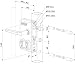 LOCINOX Cerradura cilíndrica doble con carcasa de aluminio LDKZ ZILV 40 mm...