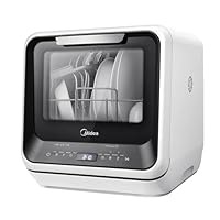 Midea Second Generation Benchtop Multifunction Mini Portable Dishwasher