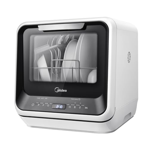 Midea Second Generation Benchtop Multifunction Mini Portable Dishwasher