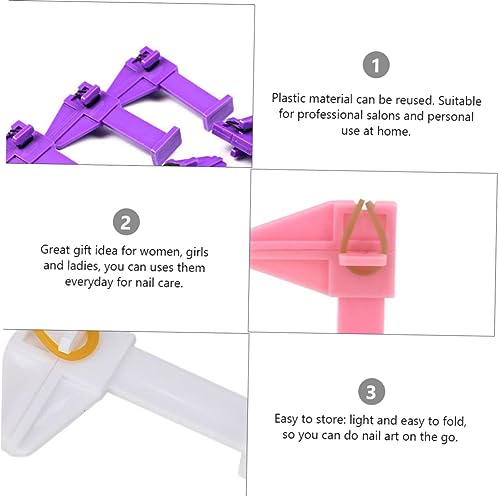 10 Clips de Manicura para uñas de Gel y Acrílicas miniatura 2