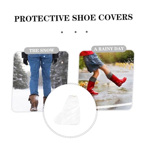 Couvre-bottes imperméables jetables Gatuida élastiques x50 - 6