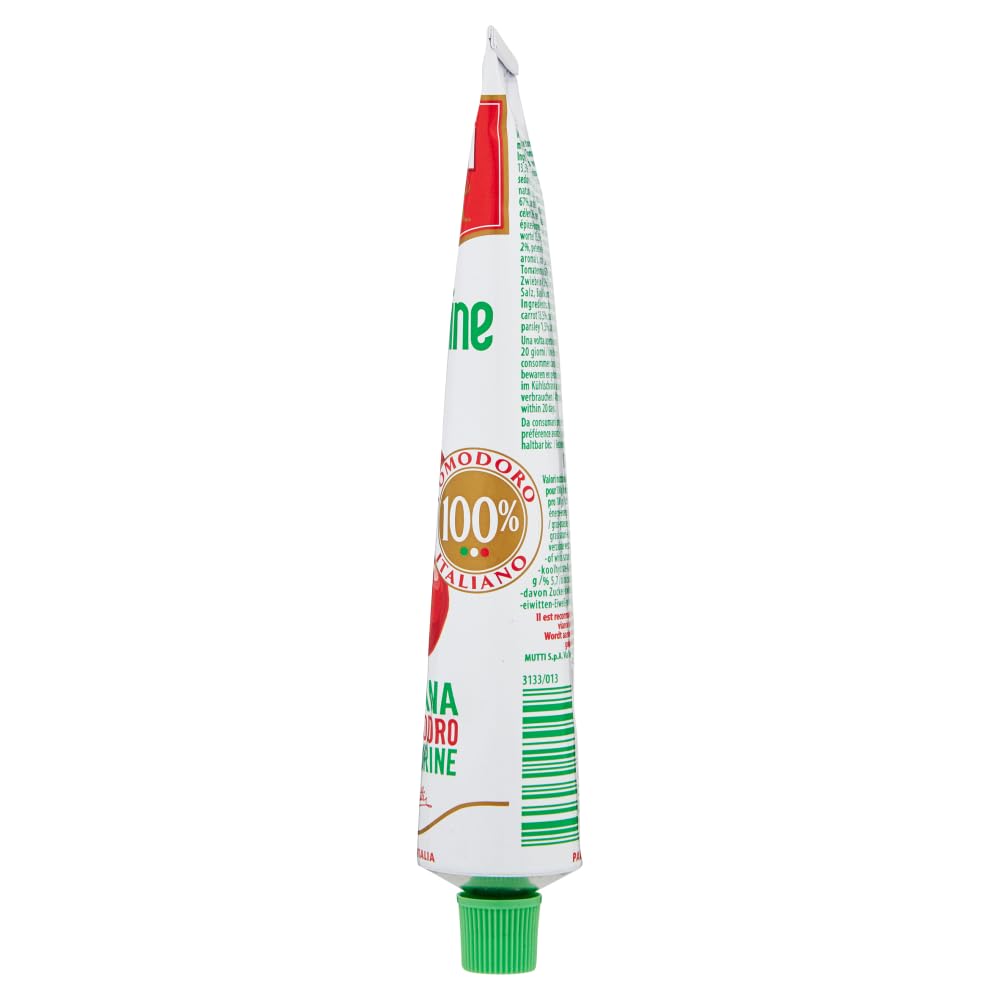 Italian Gourmet Le Verdurine Salsina di Pomodoro Tomaten-Gemüse 24 x 130g | Sugo pronto italiano, würzige Sauce für Pasta, Bruschetta und Aperitivo, Gesamtnettogewicht 3,12 kg + Kostenlos Polpa 400g