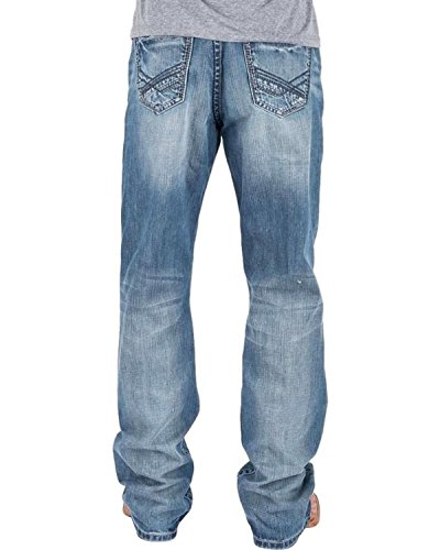 Tin Haul Western Denim Jeans Mens Stitched Blue 10-004-0420-1201 BU