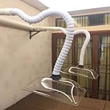 WLCGYD Abluftschlauch Lüftungsschlauch 1 M Langer Gelenkschlauch...