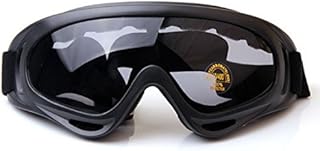 OYMI UV Protection Windproof Dustproof Outdoor Sports Ski Glasses CS Army Tactical Military Airsoft Goggles Snowmobile Bicycle Motorcycle Basketball Football Safety Glasses Protective Goggles