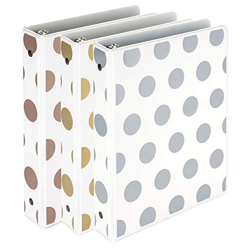 Samsill Fashion Mini 3 Ring Binders 1 Inch / 7.5