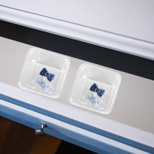 FELTECHELECTR 13pcs Plastic Drawer Organizer Storage Bins Set Made of Sturdy Pet Material, Reusable and Resistant to Deformation, for Organizing Utensils and Cosmetics in Desk or Drawer - Image 5
