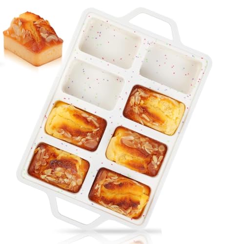 teglie per pagnotta in silicone, antiaderenti, con manico, teglia da forno in silicone per biscotti, polpettone, brownies