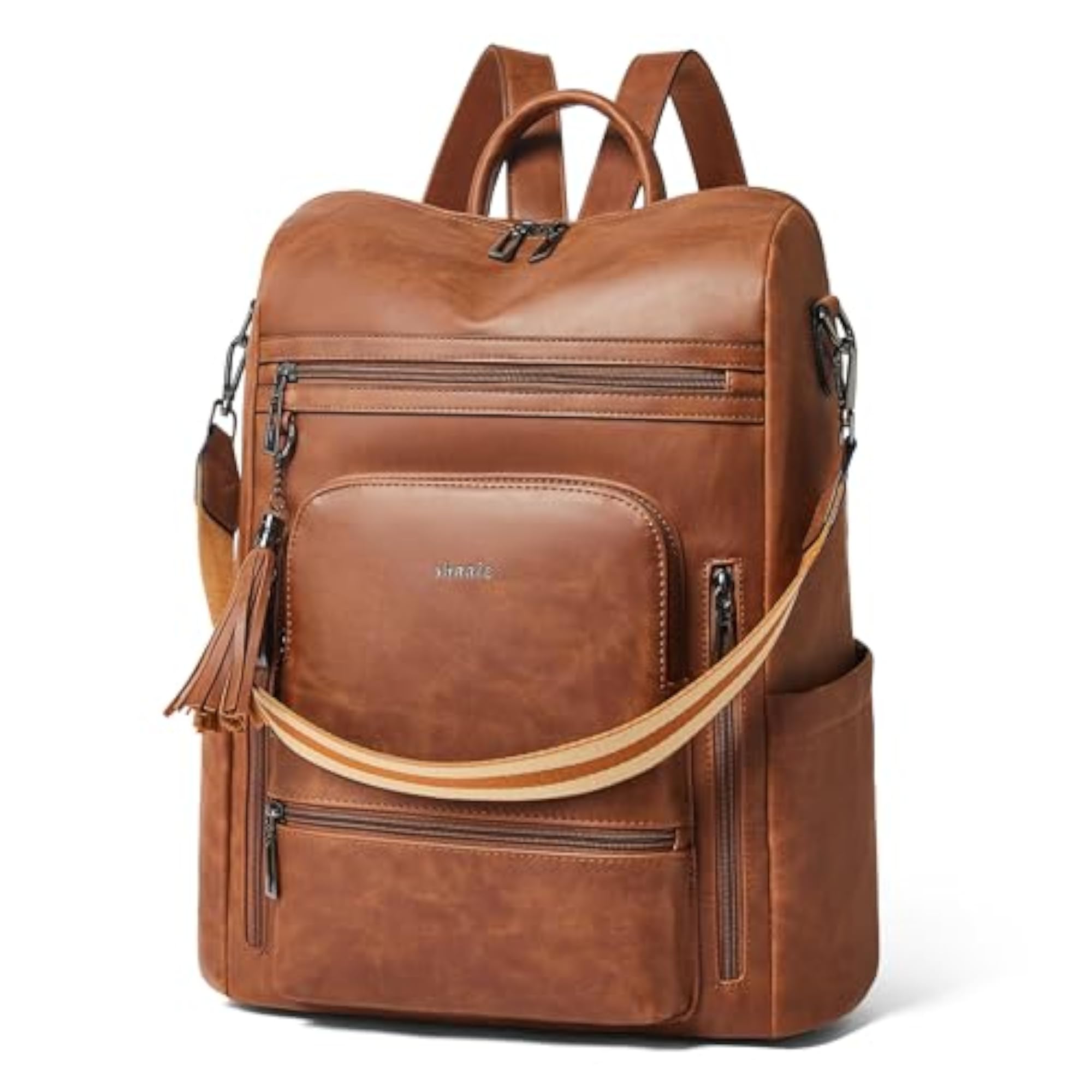 Vegan Leather Laptop Backpack for Women