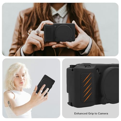 Funda de silicona RAIALL para cámara Ricoh GR III y GR IIIx miniatura 2