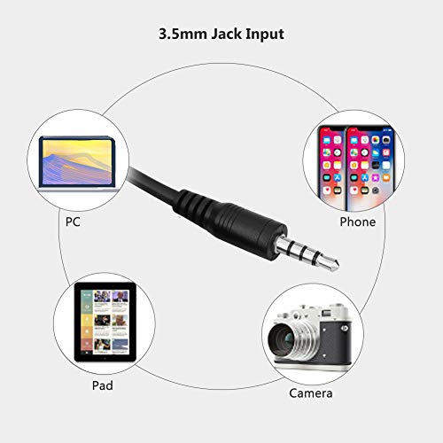 Cable extensión auxiliar USB 3.5mm de 1M Keenso miniatura 2