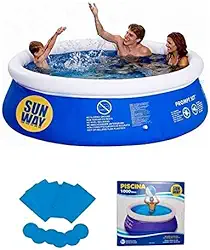 Piscina Inflável Com Borda 1000 Litros Elp01001 Sunway