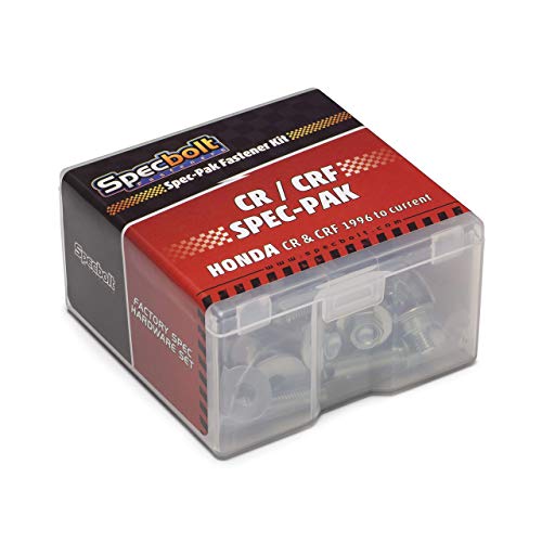 Specbolt Fasteners Brand Spec-Pak fits CR CRF Fastener Kit CR125 CR250 CR500 CRF150 CRF250 CFR450 1996 to current. XR XL CRF-F