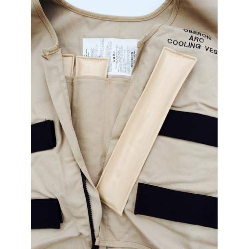 Oberon Company CV-Pack-Each, Arc Flash Cooling Vest Replacement Packs (Pack of 9 pcs)
