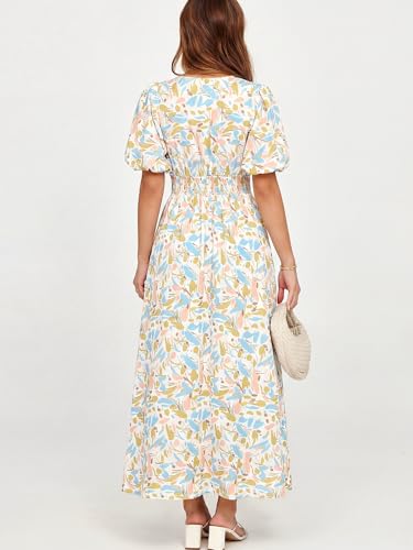 Image of Maxigerui Women's Summer Floral Maxi Dress Spring Wedding Guest Dress 2026