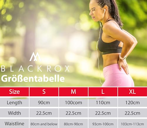 Cinturón lumbar BLACKROX LUMBAROX para proteger la espalda en casa 6