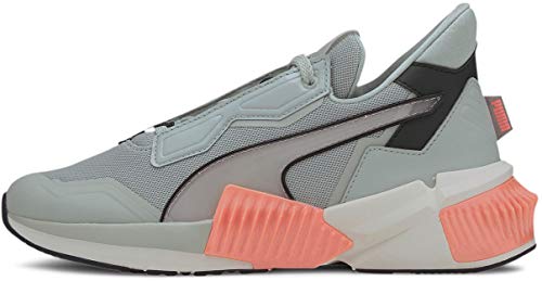 PUMA PUMA - Womens Provoke Xt Pearl Shoes, Size: 9.5 B(M) US, Color: Aqua Gray/Marshmallow/Nrgy Peach