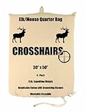 Lewis N. Clark Crosshairs 30 x 50-Inch/8-Ounce-Elk/Moose Quarter Bag (Pack of 4)