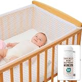 Paracolpi Lettino Traspirante Certificati Oeko -Tex - Paracolpi Lettino Neonato per Letto ...