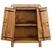 vidaXL Armario Baño Auxiliar Madera Pino 59x32x80 cm Mueble Multiusos Estantes