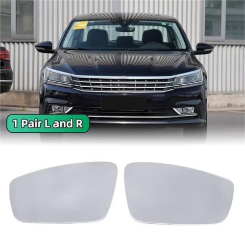 Verre de rétroviseur gauche pour VW Eos 2005-2016