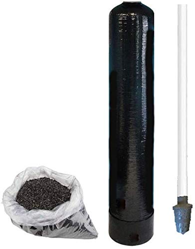 Replacement Water Filter Tank + Pre-loaded Catalytic Carbon and Riser Tube 10