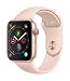 Produktbild Apple Watch Series 4 44mm (GPS + Cellular) - Aluminiumgehäuse Gold Sandrosa Sportarmband (Generalüberholt)