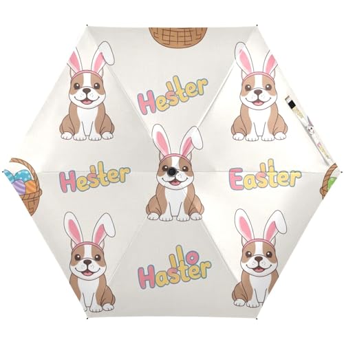 Parapluie de voyage bouledogue idéal pour vos sorties en ville